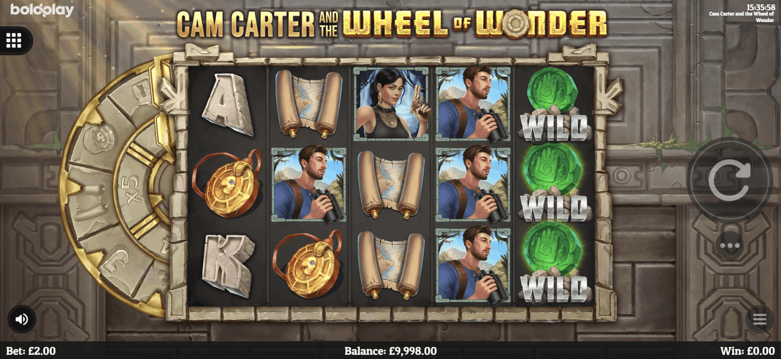 Cam Carter and the Wheel of Wonder