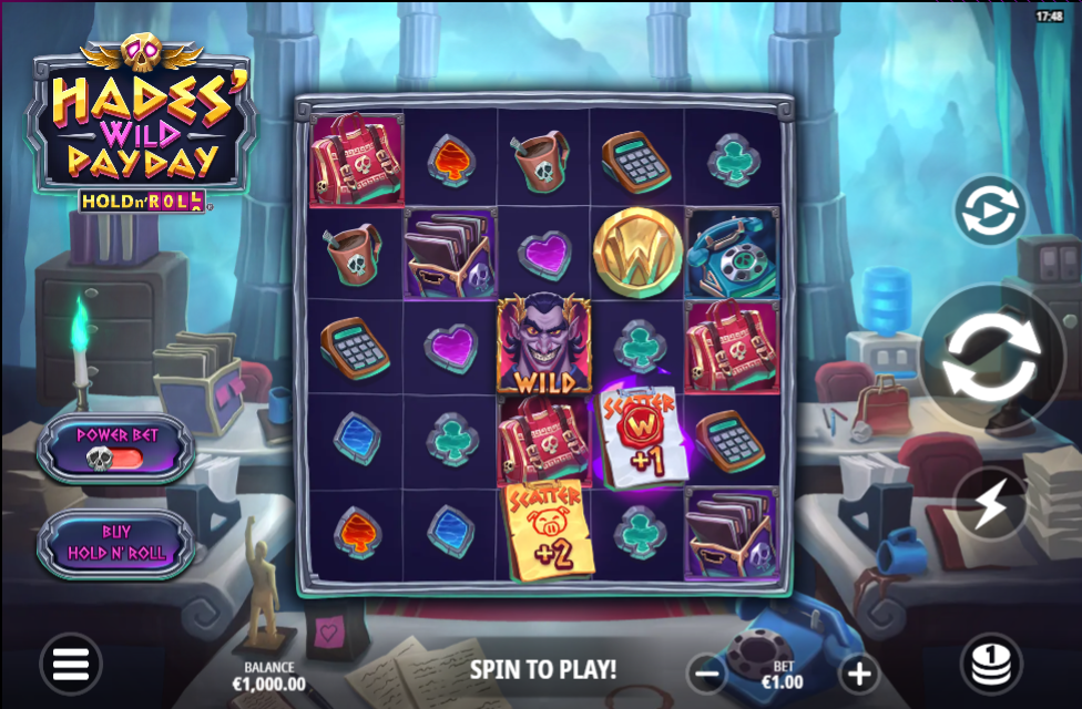 Hades' Wild Payday: Hold n'Roll